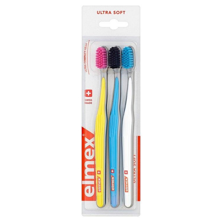 ZK Elmex Ultra soft 3 pack | Kartáčnické výrobky - Zubní kartáčky ZK Elmex Ultra soft 3 pack | Kartáčnické výrobky - Zubní kartáčky